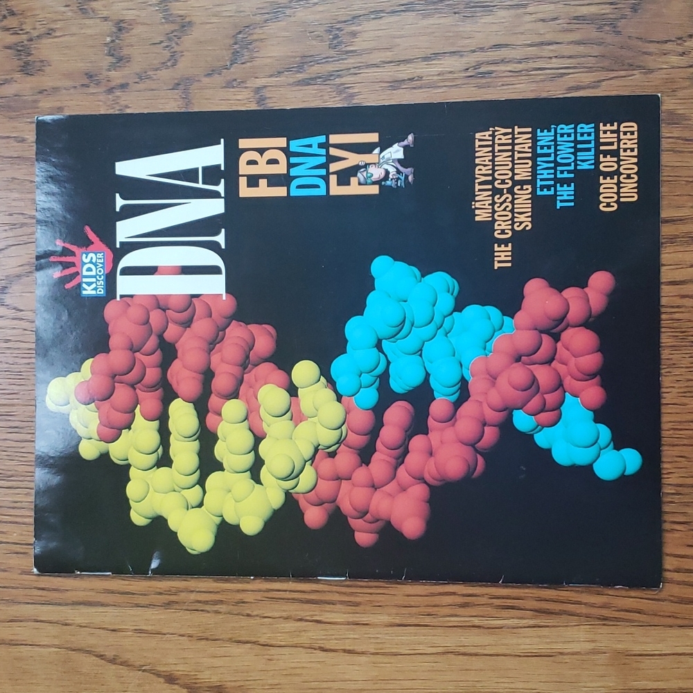 Vintage 90s Kids Discover Magazine DNA Volume 9 Issue 10 October 1999